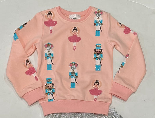 Pink Nutcracker Sweatshirt