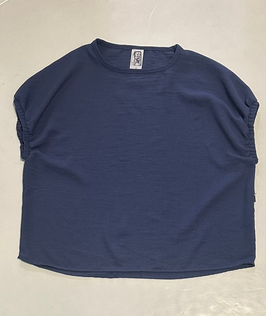 Navy Airflow Top