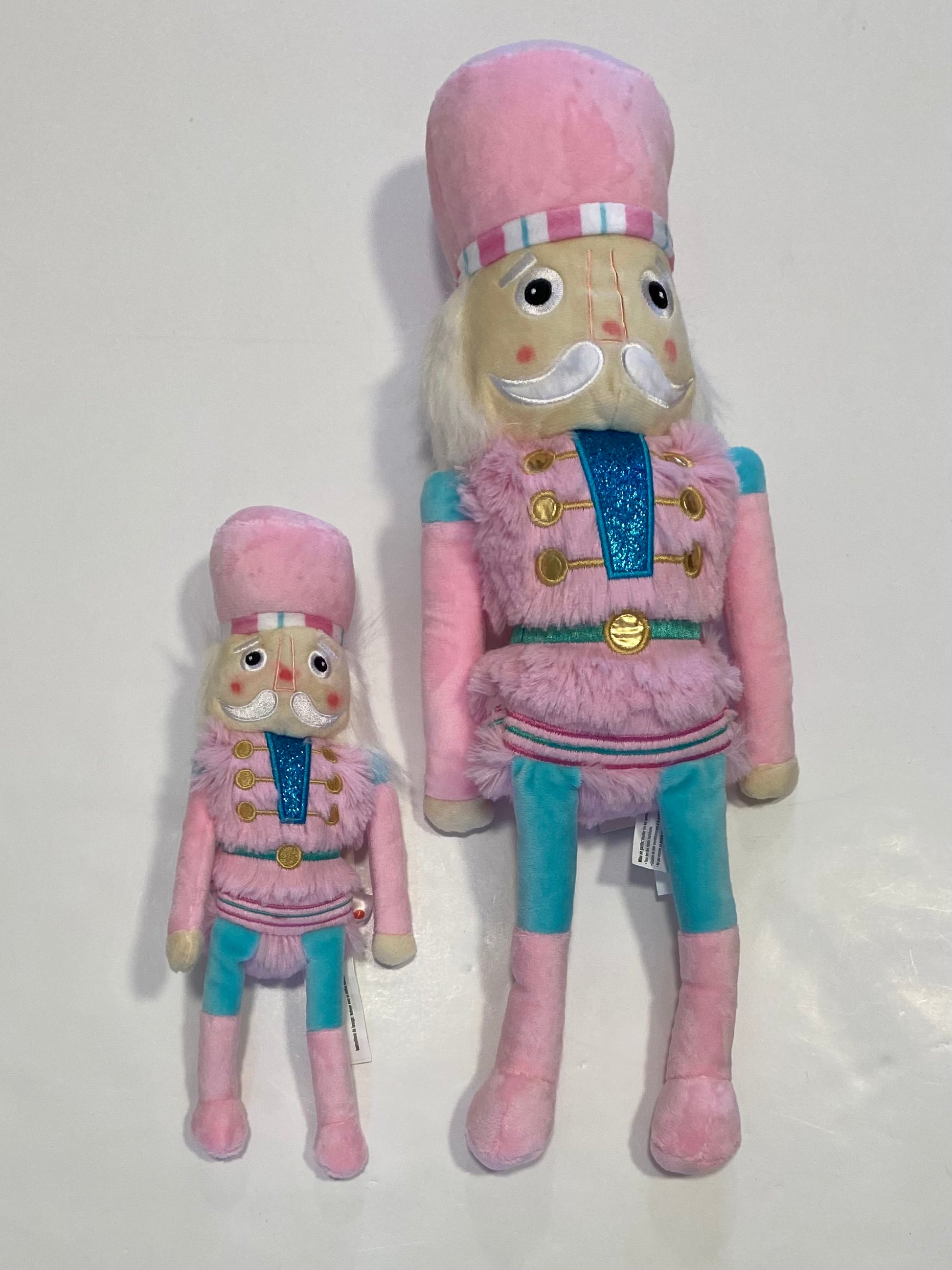 Pink Nutcracker Plush Ornament