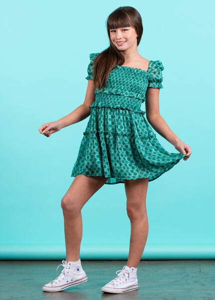 Green Dot Berkley Dress