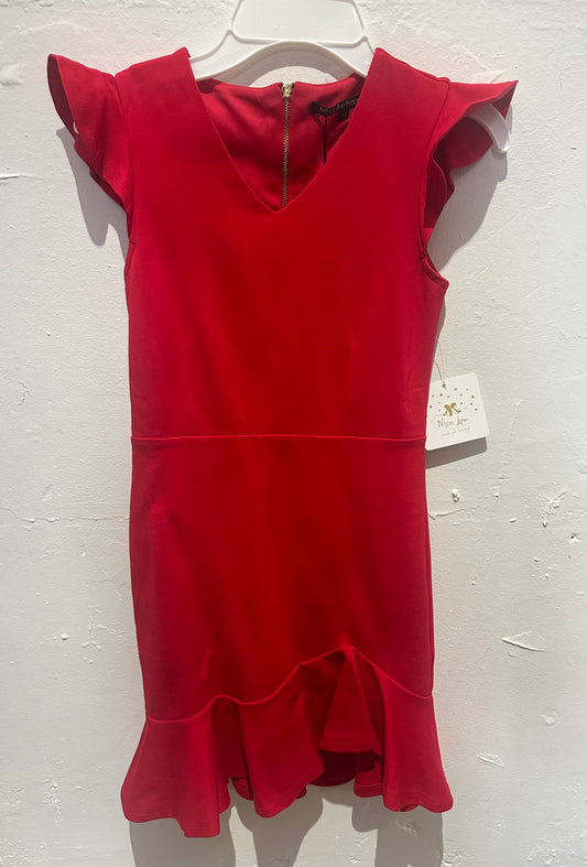 Red Fiona Dress