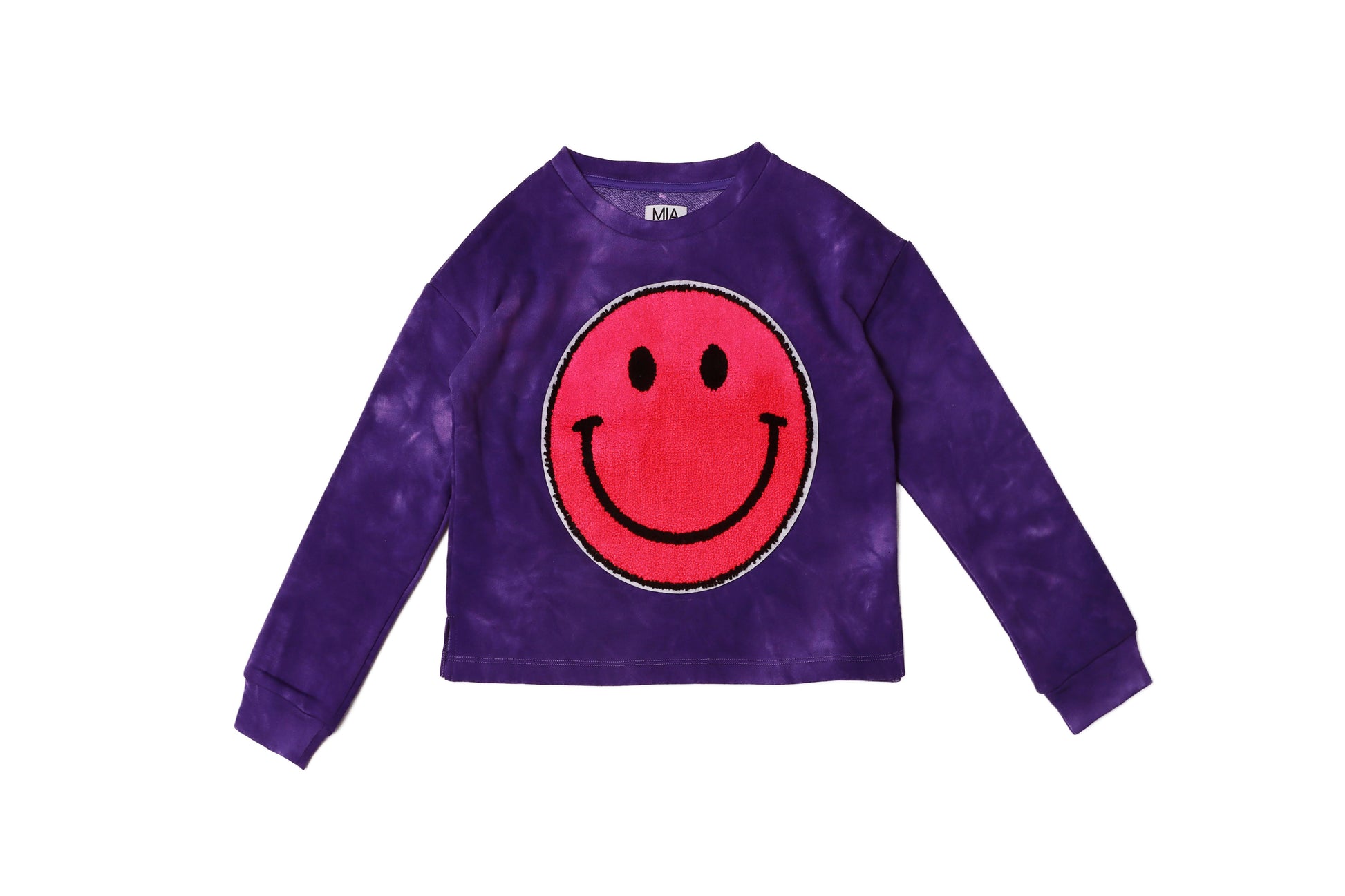 Smile Purple Sweatshirt