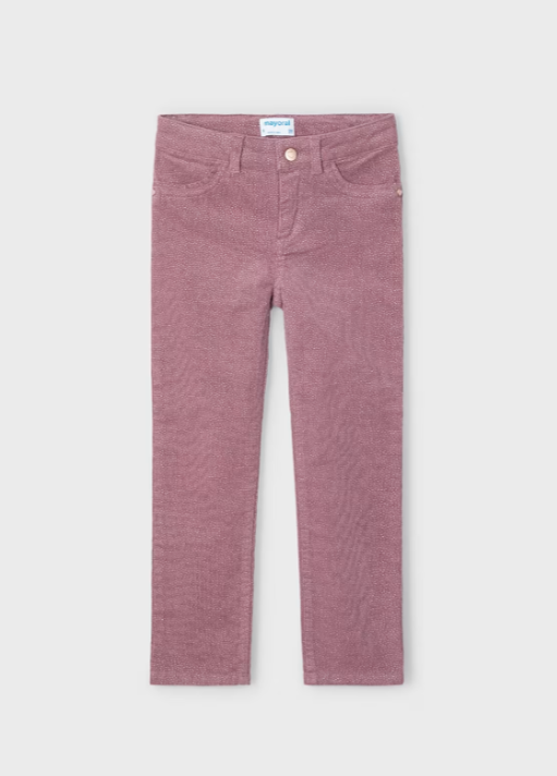 Rose Sparkly Corduroy Jeans