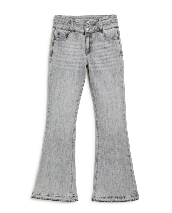 Grey Flare High Rise Jean