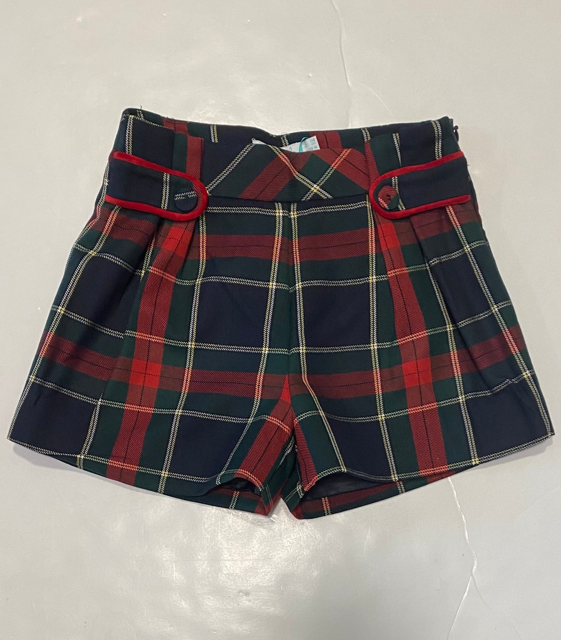 Marino Plaid Shorts