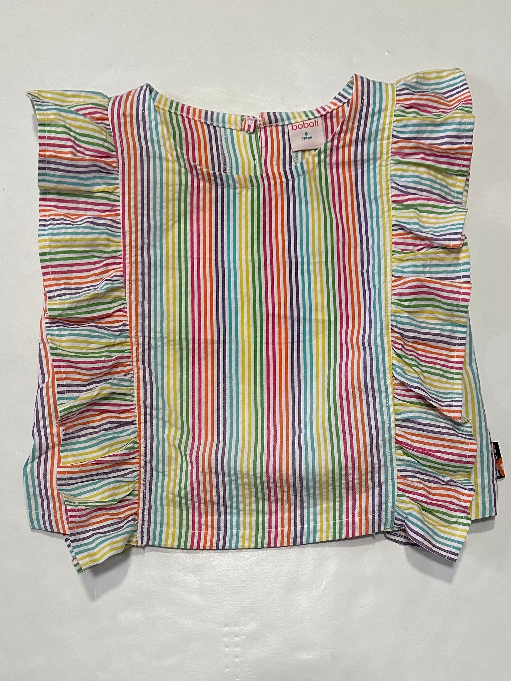 Multi Stripe Loose Blouse