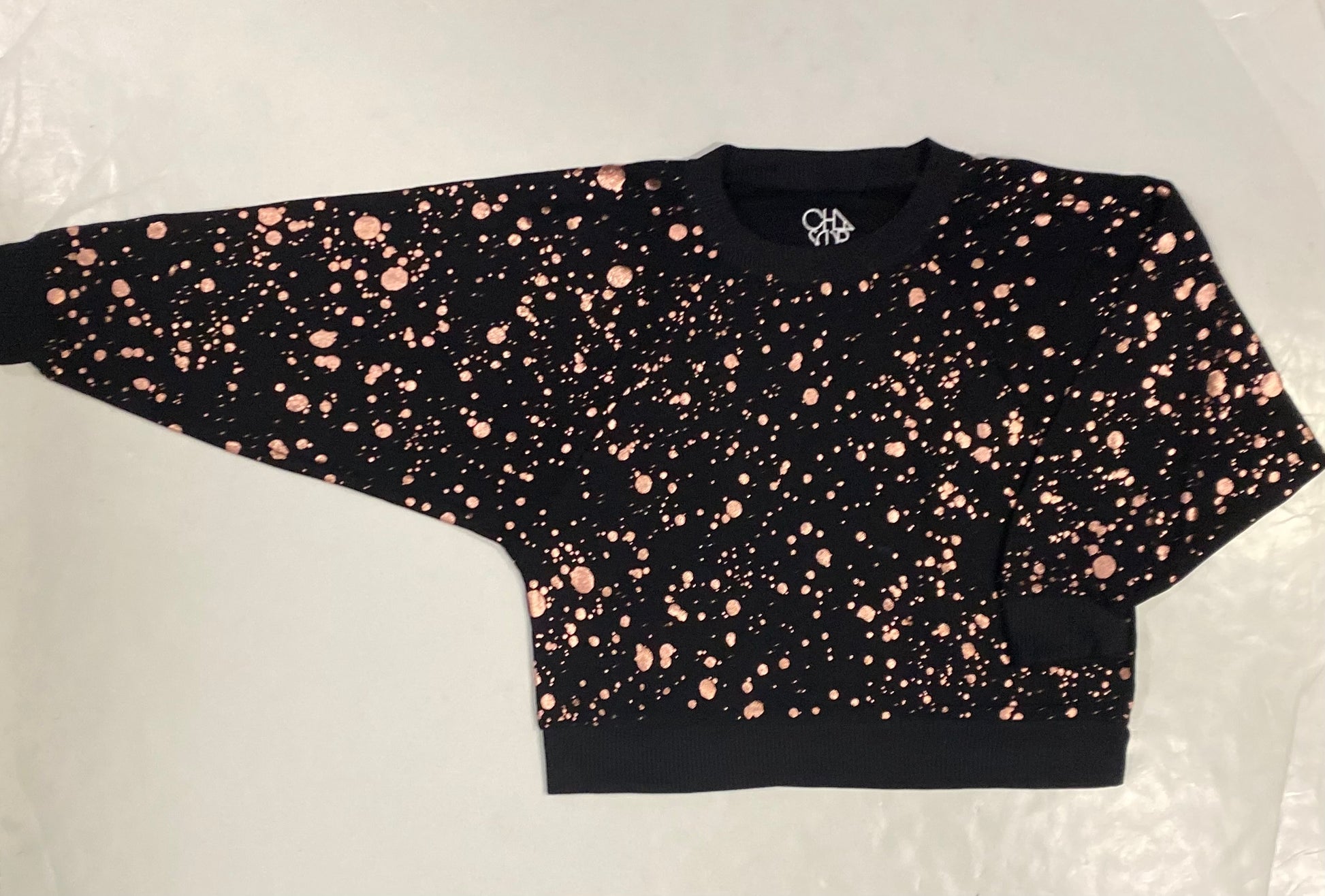 Foil Splatter Sweatshirt