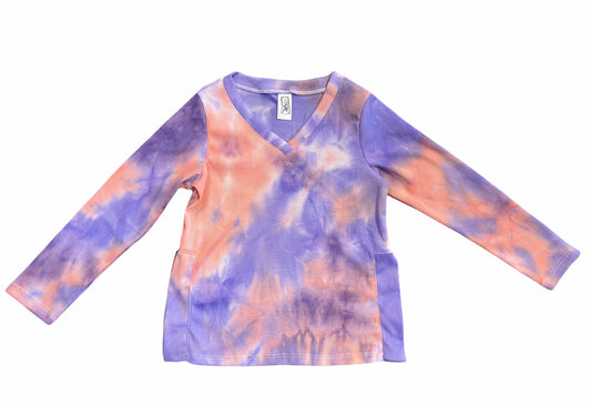 Tie Dye Waffle Top