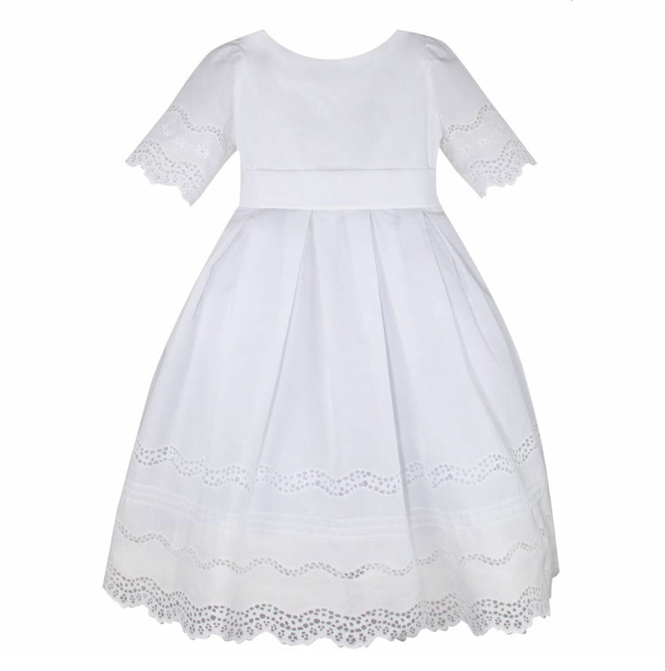 Beautiful Mid Calf EMB Cotton Dress