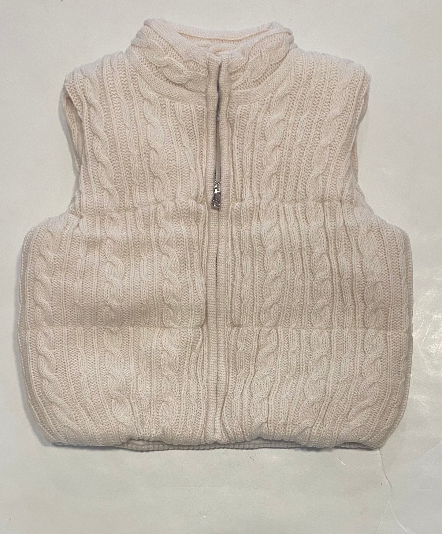 Natural Knit Vest