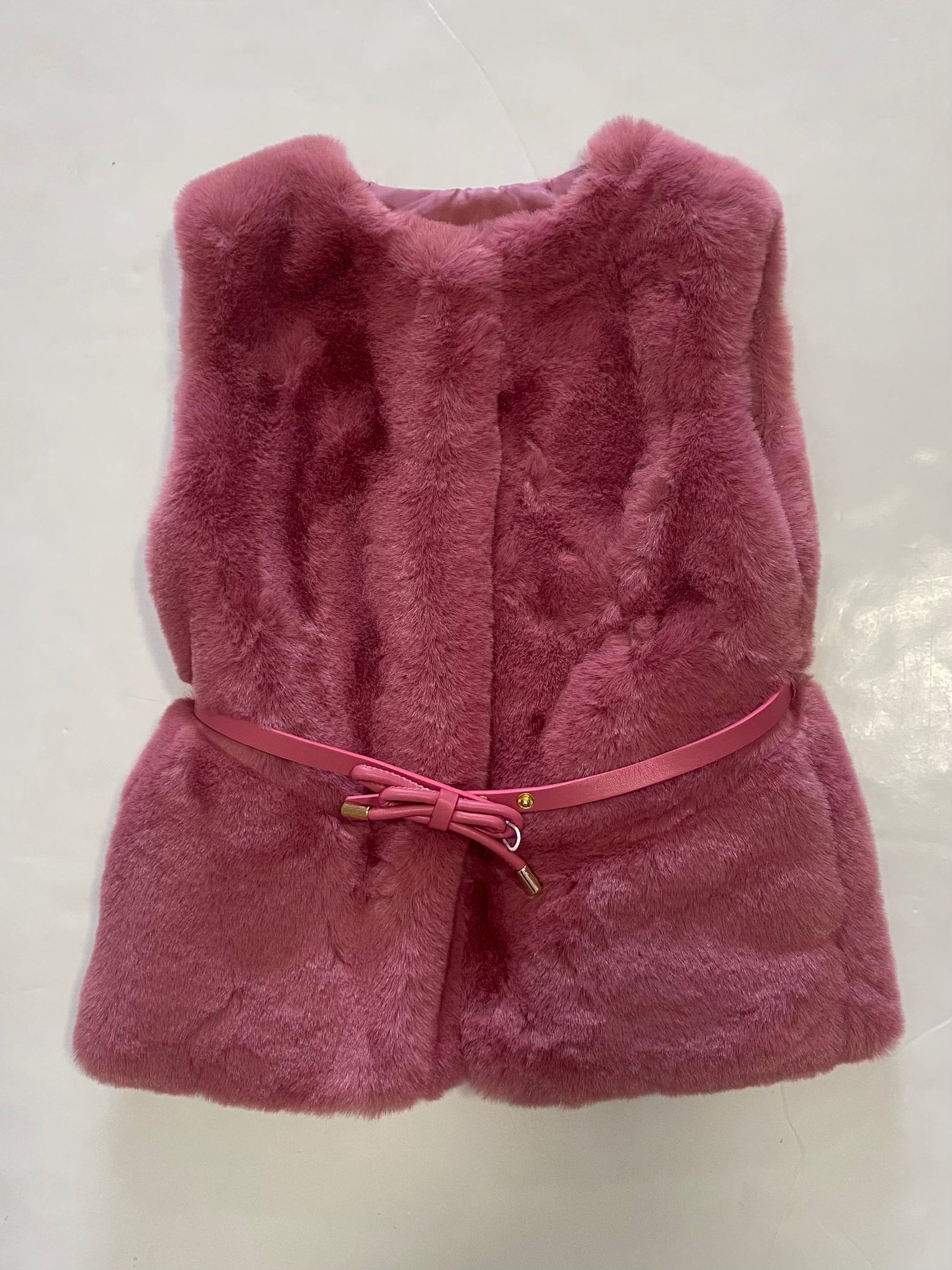 Orchid Fur Vest