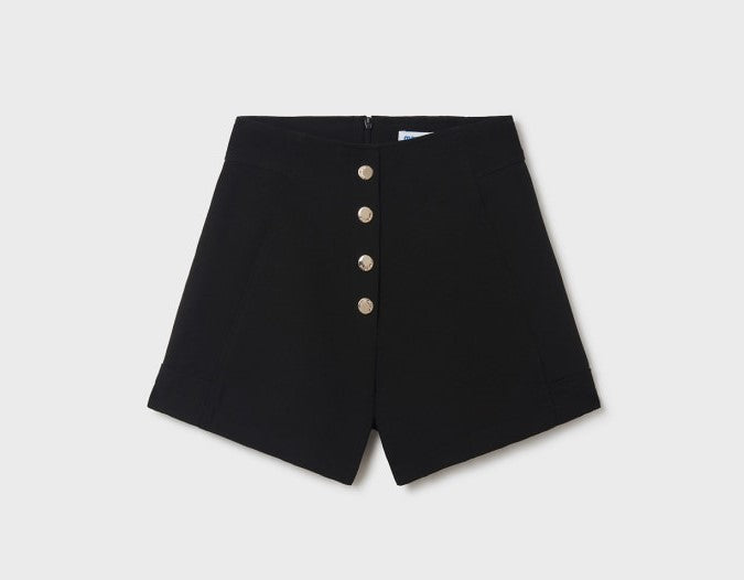 Black Crepe Short