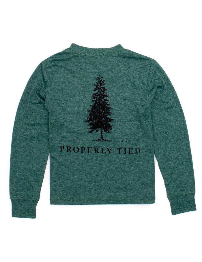 Pocket Tee w/Pine Tree